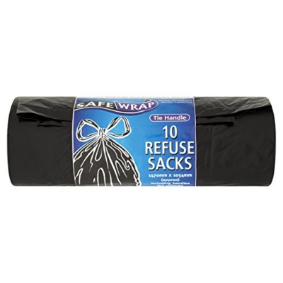 Safewrap Tie Poignée Refuser Sack Rouleaux – Lot de 4  Total 40 - B000TKBJRO
